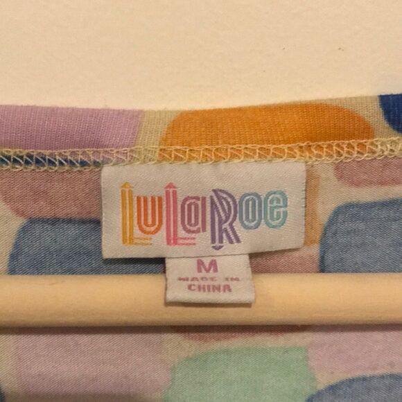 LuLaRoe Geometric Print Midi Dress - Size Medium - Picture 6 of 8